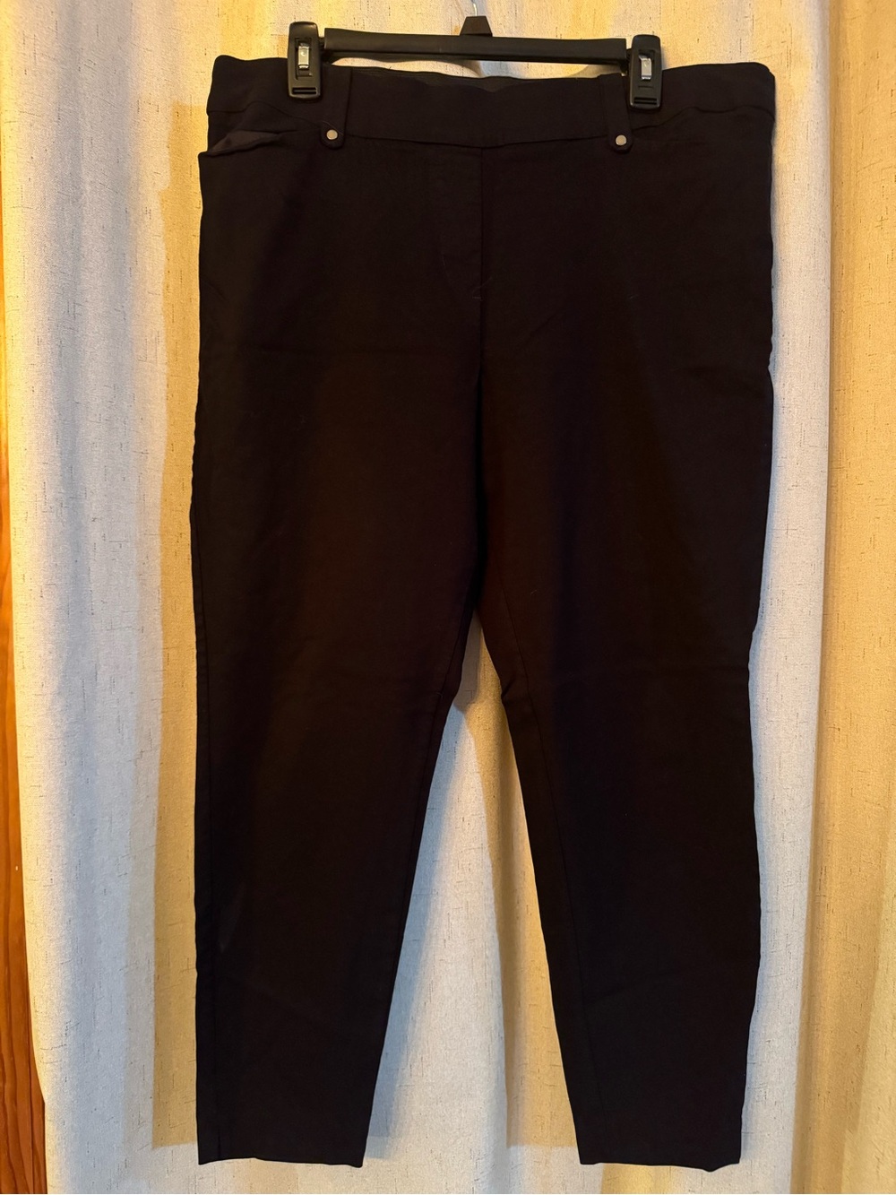 Maurices Black Skinny Ankle Pants